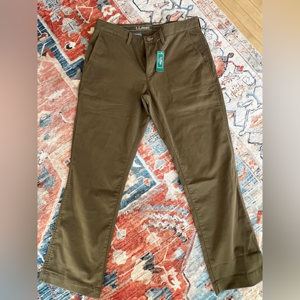 L.L. Bean Men's Khaki Chinos
